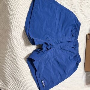 Patagonia Blue Athletic Shorts